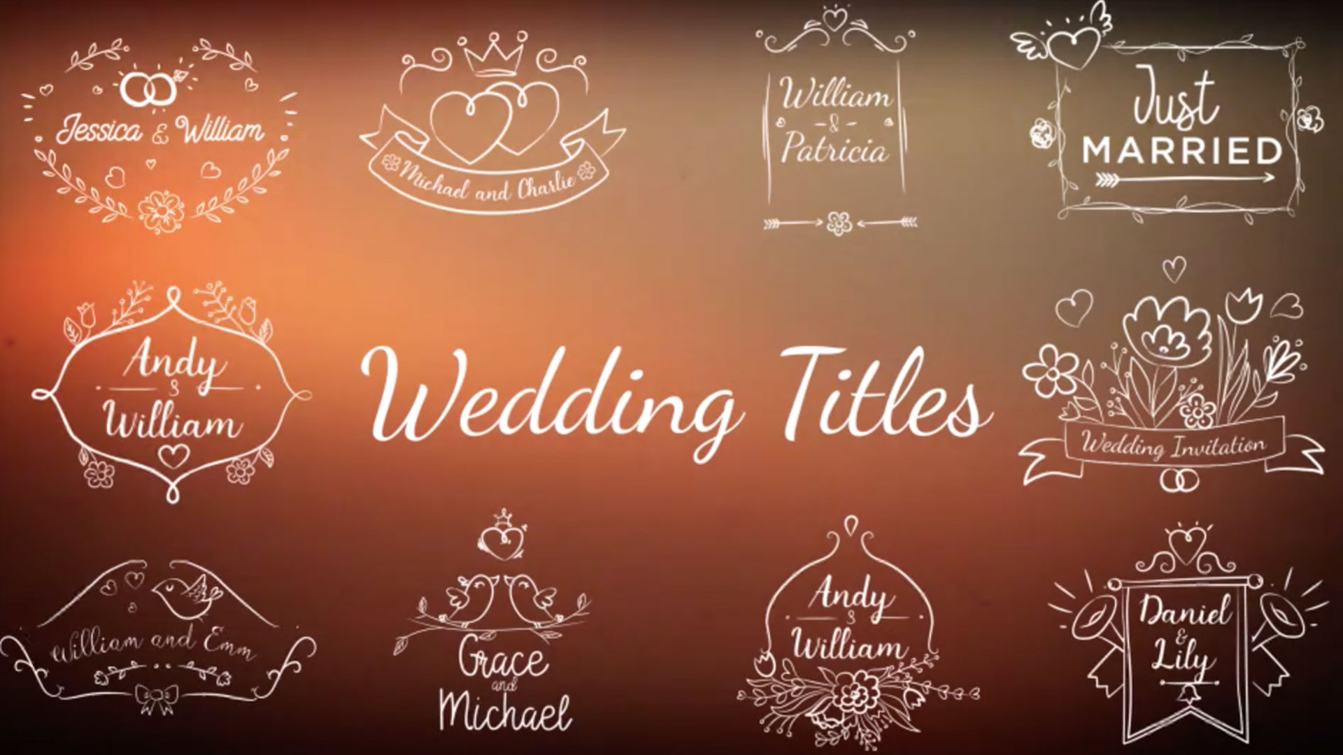 Wedding – Romantic Titles