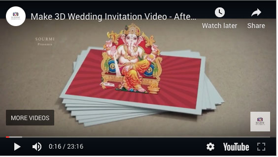 Free 3D Wedding Invitation Video – Wedding Album