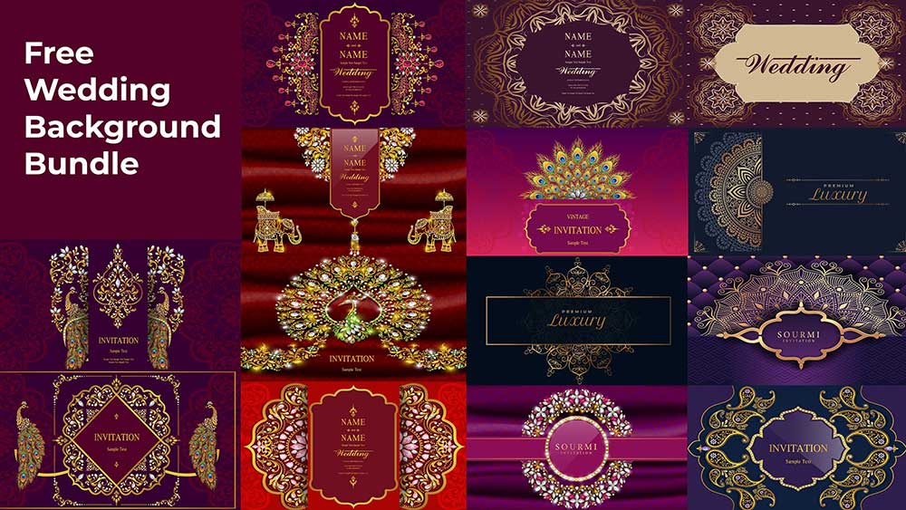 16 Free Wedding Background Video » Free Online Invitation Cards & Video