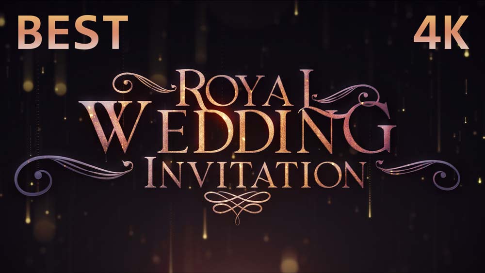 Best 4K Free Wedding Invitation Video