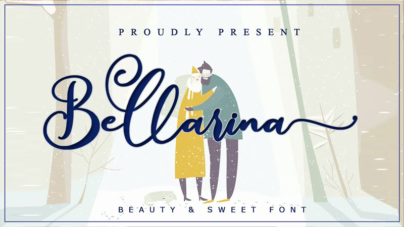 Bellarina - Wedding Font